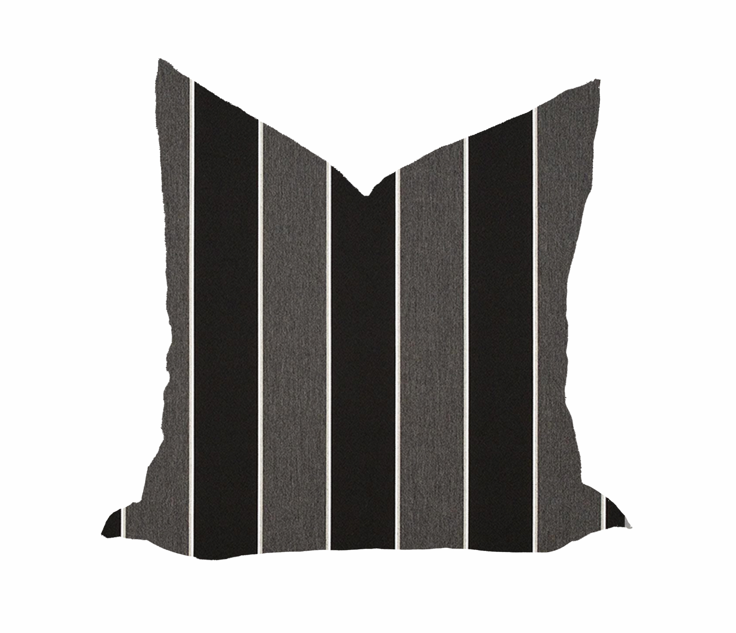 Sunbrella Peyton Granite Pillow Cover