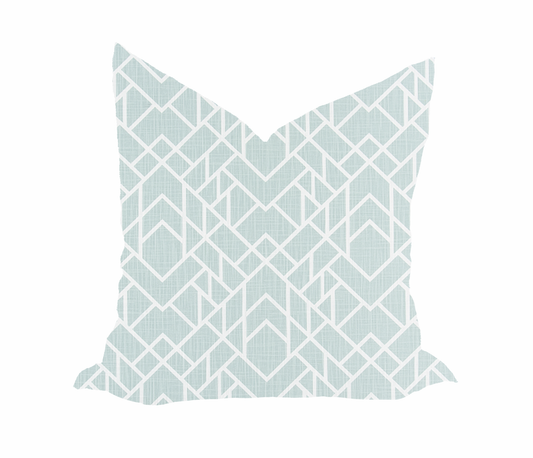 Alpine Snowy Slub Pillow Cover