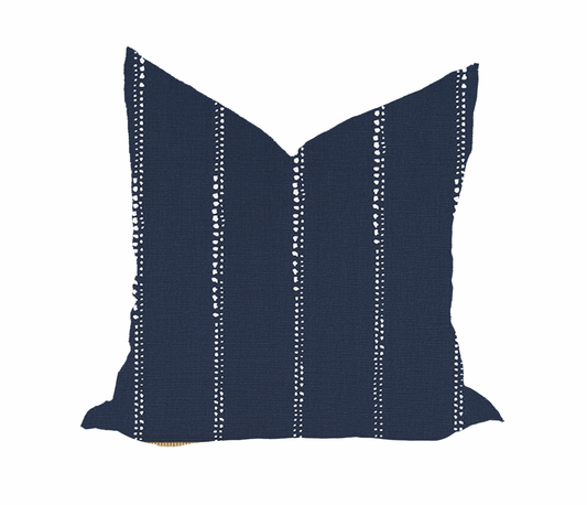 Carlo Vintage Indigo Pillow