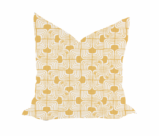 Chisel Brazilian Yellow Pillow