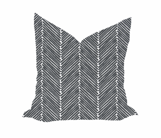 Griffen Iron Slub Pillow Cover