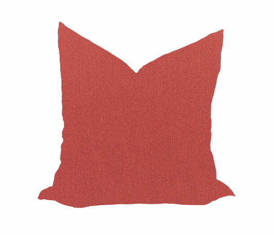 Sunbrella Canvas Henna Pillow Cover