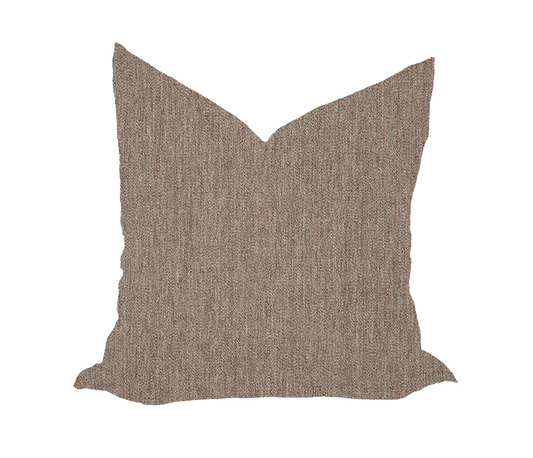 Sunbrella Canvas Mushroom Pillow Cover